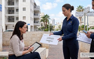 Cross-Border Process Service & Address Tracing in Israel | Minufim Global